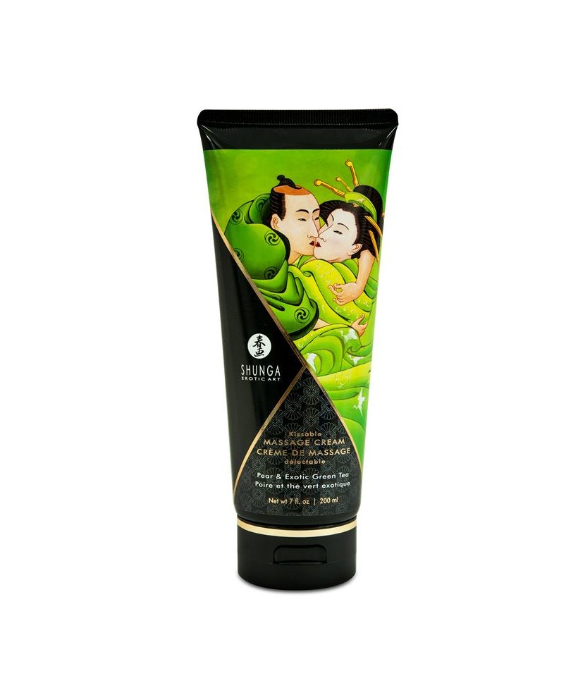Shunga Crema de Masaje Aroma Te Verde