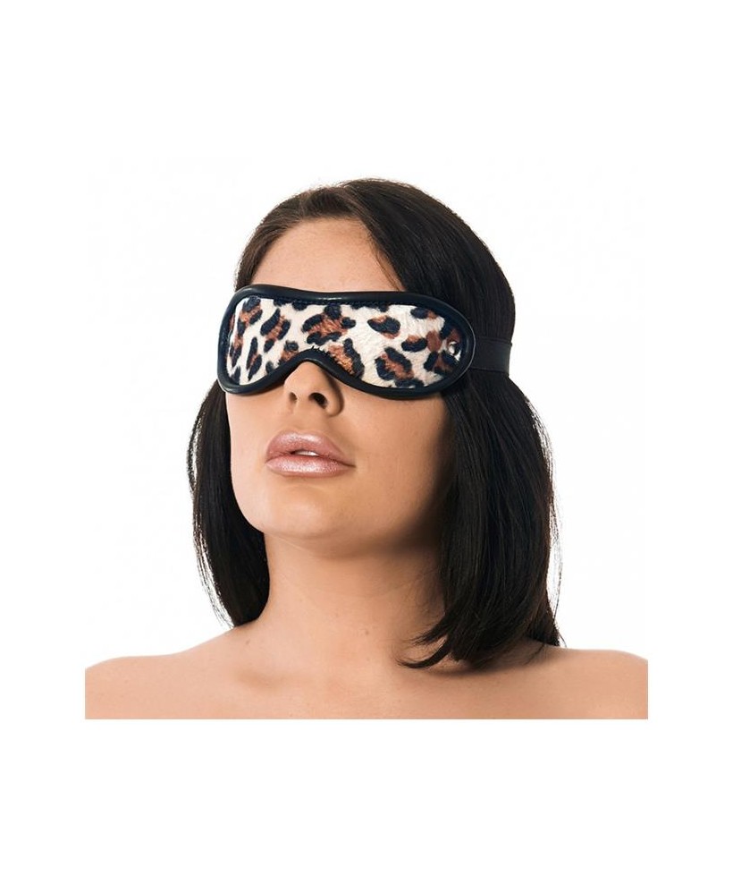 Antifaz con Estampado Leopardo Talla unica