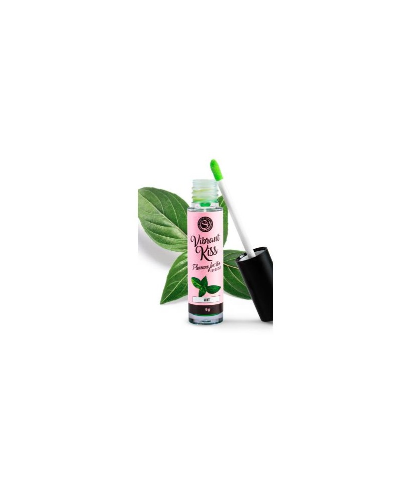 Lip Gloss Vibrant Kiss Sabor Menta