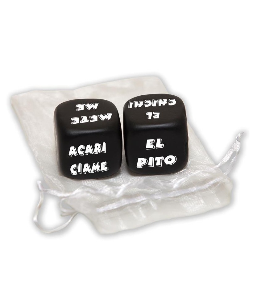 Juego de 2 Dados Besame