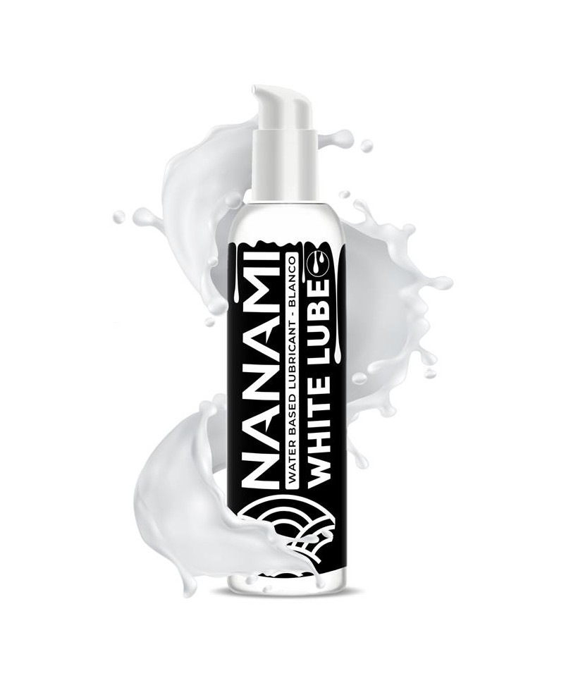 Lubricante Blanco Cremoso Imitacion al Semen Base Agua Vegano 150 ml