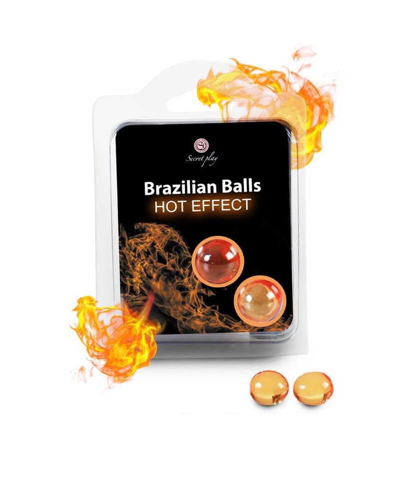 Secret Play Set 2 Brazilian Balls Efecto Calor