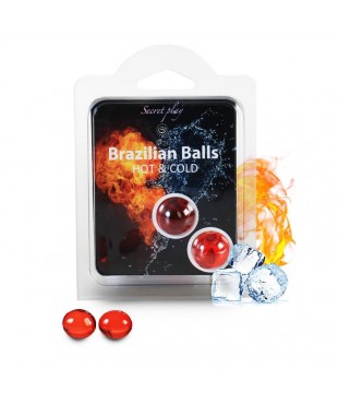 Secret Play Set 2 Brazilian Balls Efecto Hot & Cold