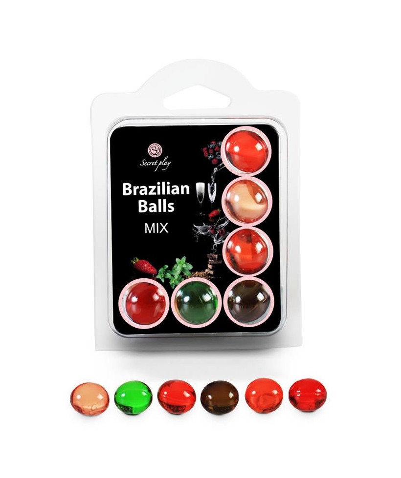 Set 6 Brazilian Balls Aromas