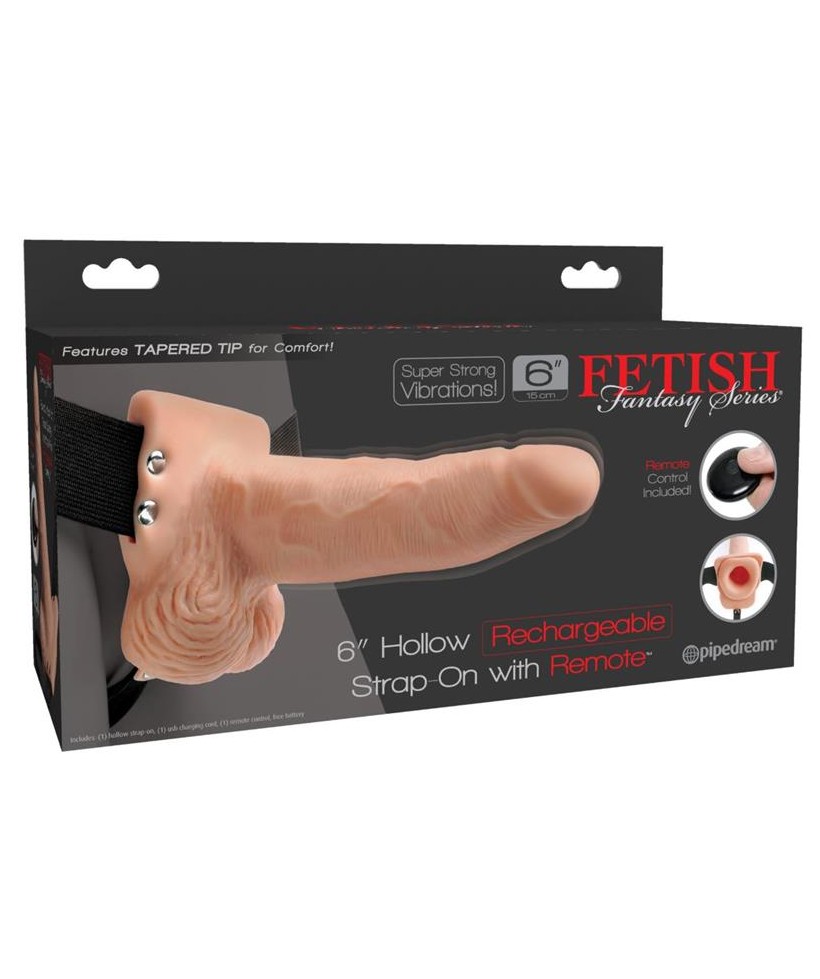 Arnes Elastico Dildo Hueco y Vibracion