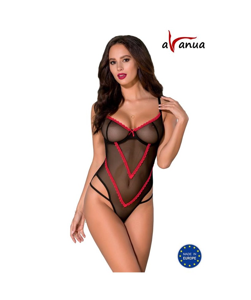 Duru Body Negro y Rojo