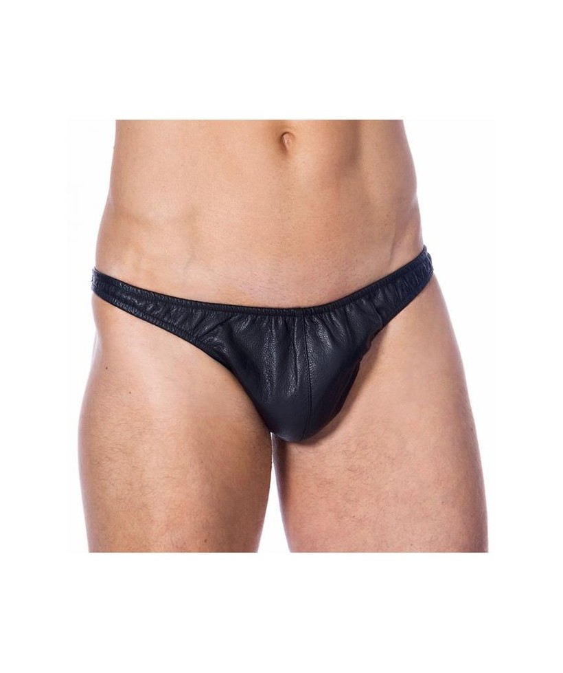 Slips de Cuero Color NEgro