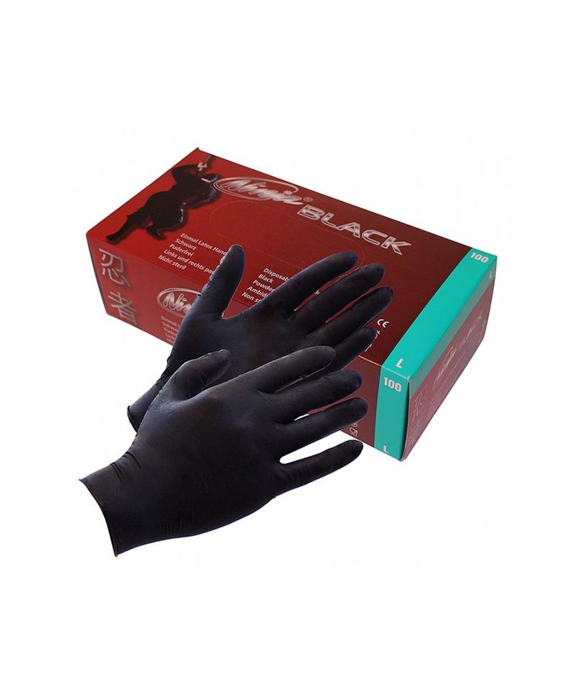 Caja 100 Unidades Guantes de Latex
