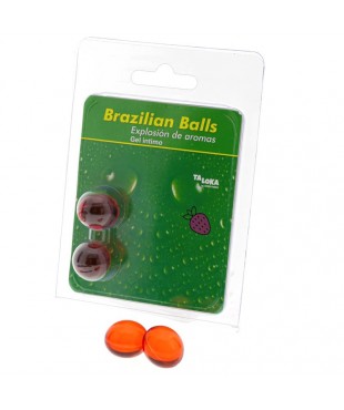 Set 2 Brazilian Balls Explosión de Aroma Fresa