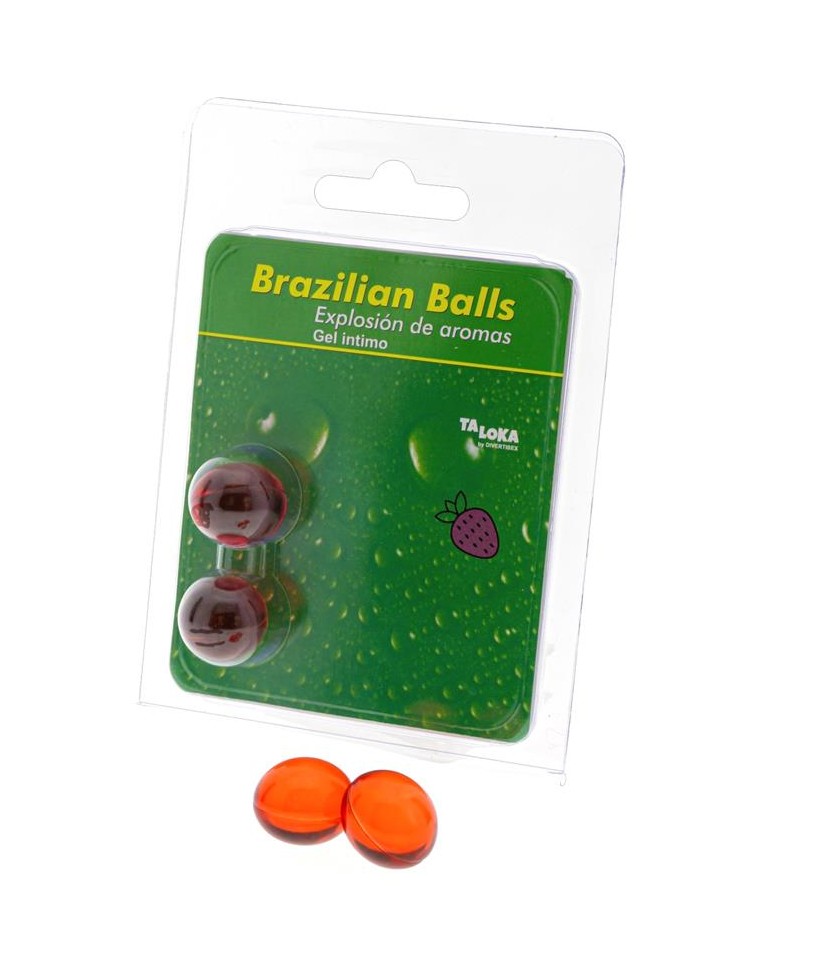 Set 2 Brazilian Balls Explosion de Aroma Fresa