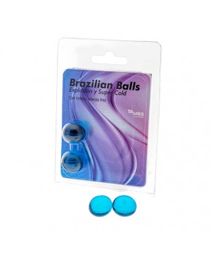 Set 2 Brazilian Balls Excitante Efecto Frío
