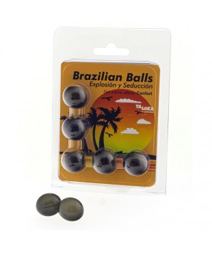 Set 5 Brazilian Balls Gel Excitante Efecto Confort