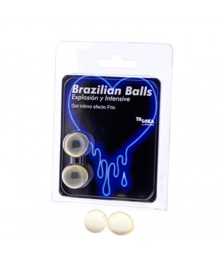 Set 2 Brazilian Balls Excitante Efecto Vibrante y Frio
