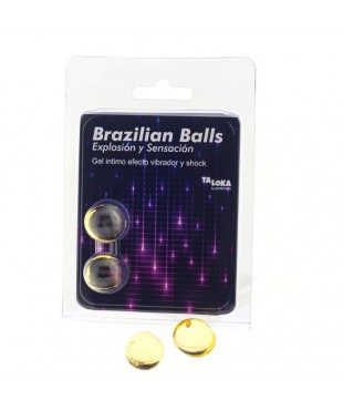 Set 2 Brazilian Balls Excitante Efecto Vibrador y Shock