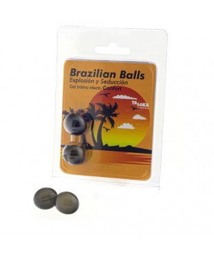 Set 2 Brazilian Balls Gel Excitante Efecto Confort