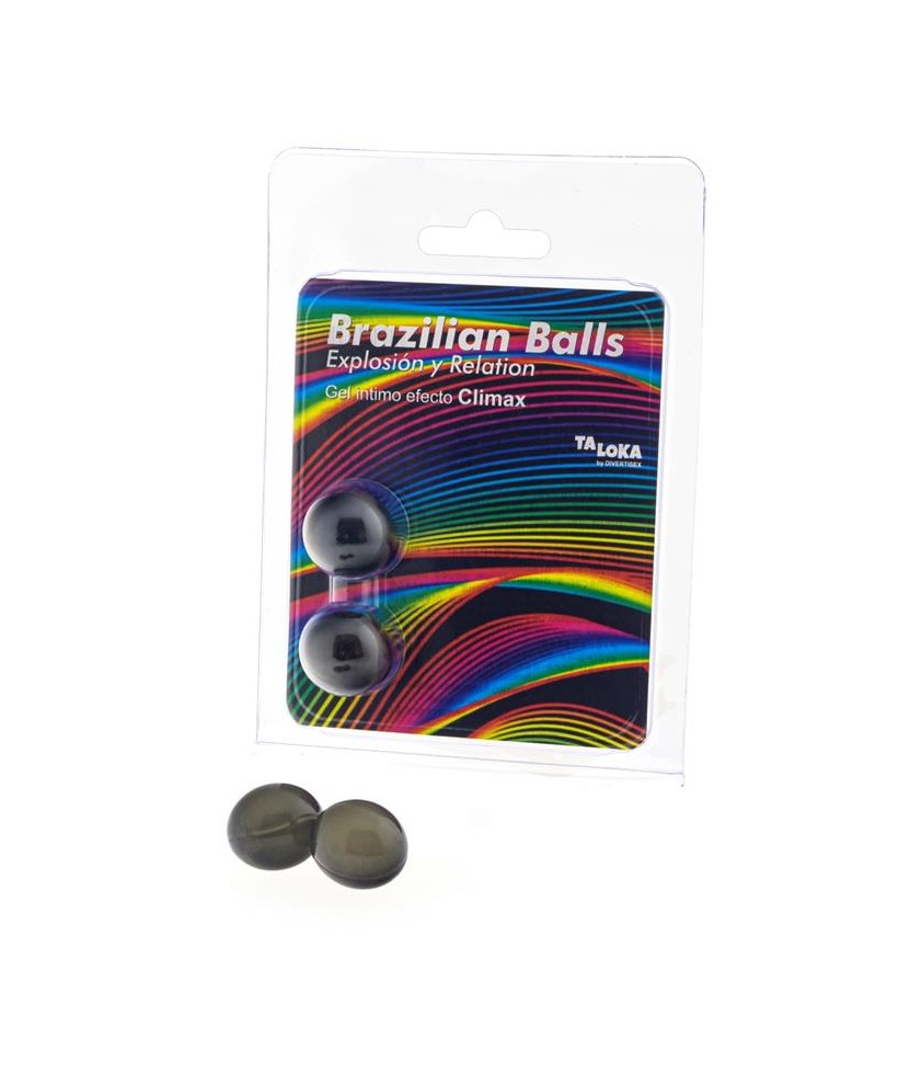 Set 2 Brazilian Balls Gel Excitante Efecto Climax