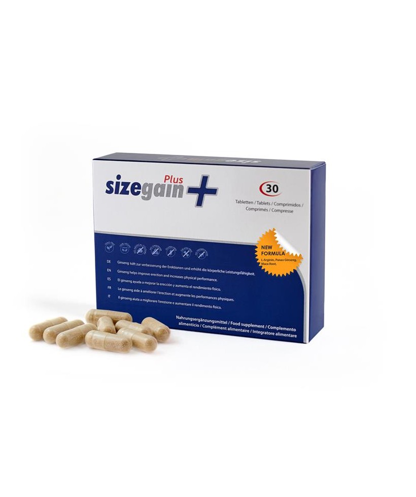 Sizegain Plus Pastillas Nueva Formula