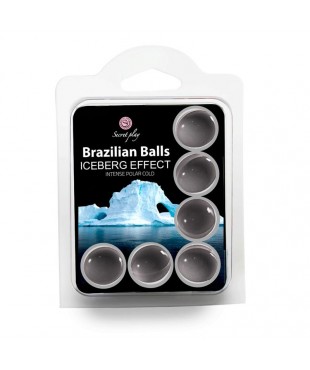 Set 6 Brazilian Balls Efecto Frio Iceberg