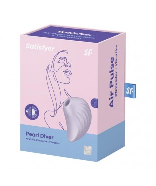 Succionador de Clitoris Pearl Driver Violet