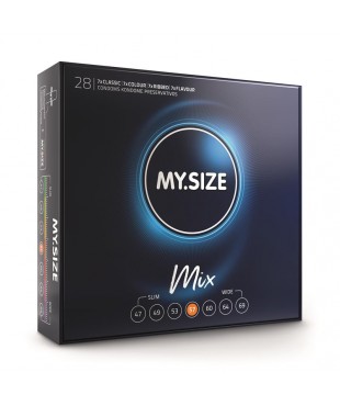 My Size Mix Talla 57 Caja de 28 Uds