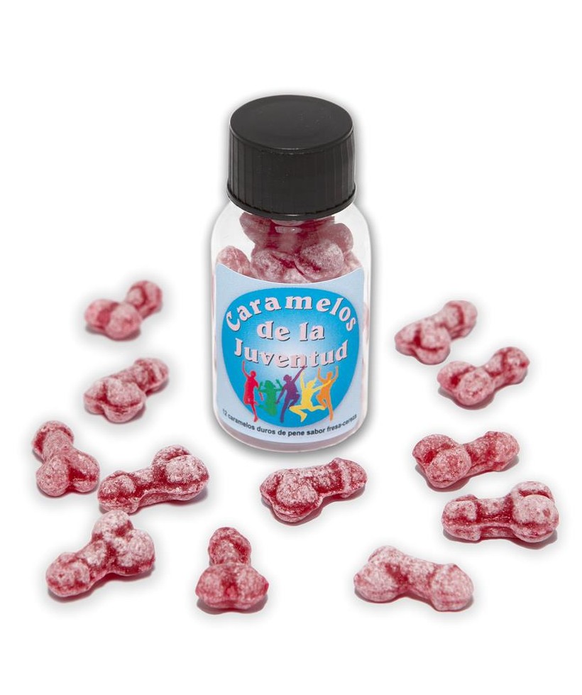 Bote Caramelos Pene Juventud 12 und