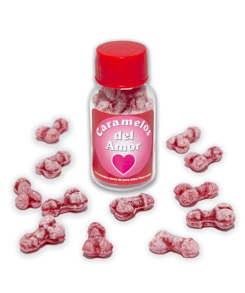 Bote Caramelos Pene Amor 12 und