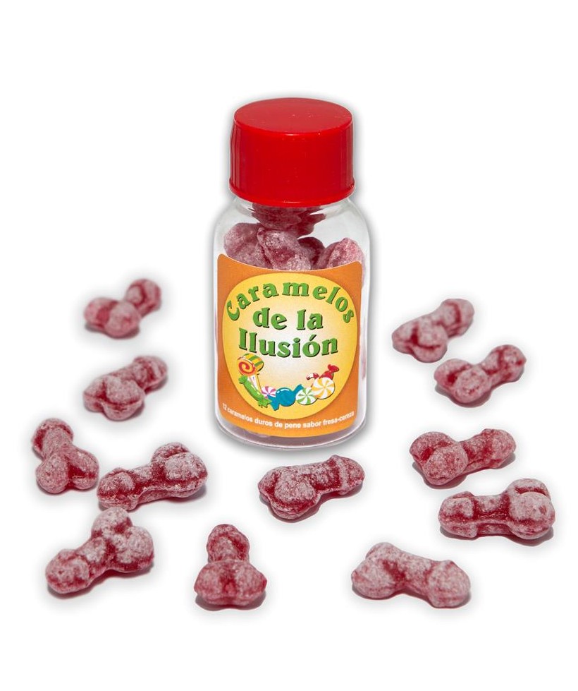 Bote Caramelos Pene Ilusion 12 und