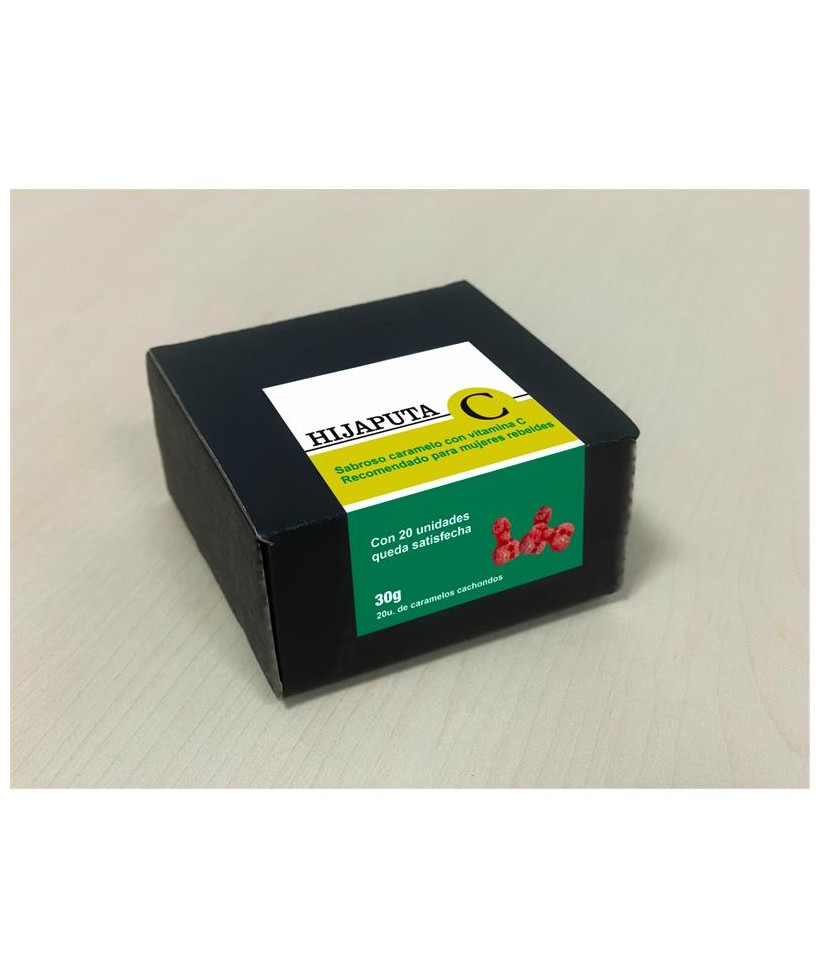 Caja Caramelos Hijaputa C 20 und 30 gr