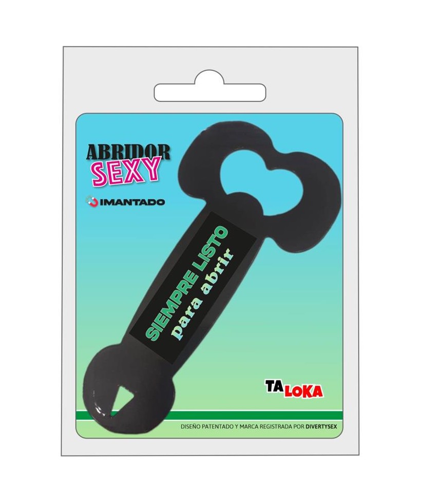 Abridor Metalico Imantado en Forma Pene