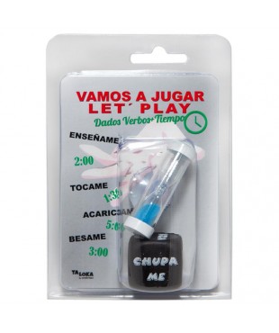 Set Dado de Acciones y Reloj de Arena