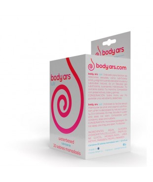 Monodosis Gel Lubricante Base Agua Natural 20 x 4 ml