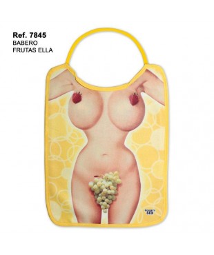 Babero Desnudo Frutas