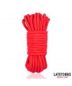 Cuerda Bondage de Algodon 5 m Roja