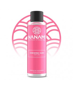 Nanami Aceite de Masaje Efecto Calor Hot Oil Aroma Chicle 100ml