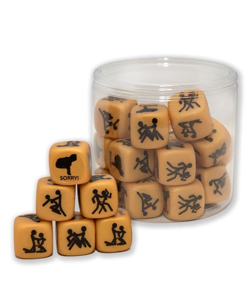 Dado Duro de Goma Version Hetero Gold Edition 1 Dado