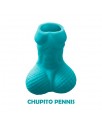 Chupito Forma Pene Color Azul