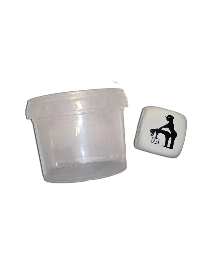 Dado Blanco de Posturas en Bote