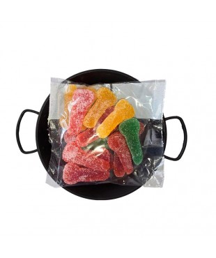 Gominolas de Azúcar con Forma de Pene en Paellera