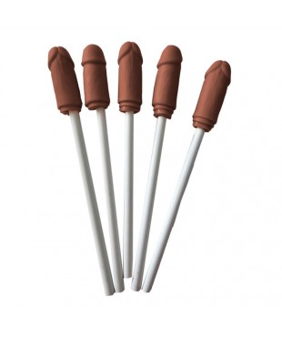 5 Lapiceros con la Punta de Pene Mulato