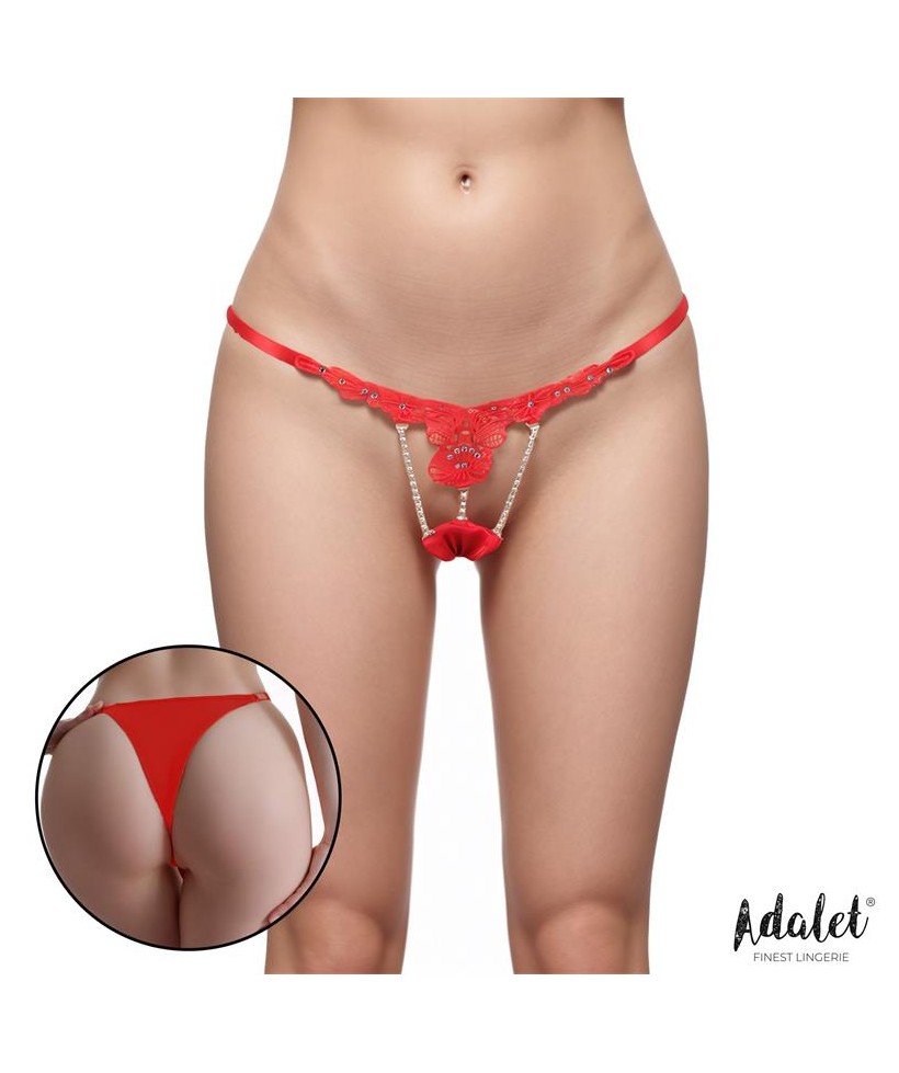 Sophie Tanga de Encaje con Brillantes