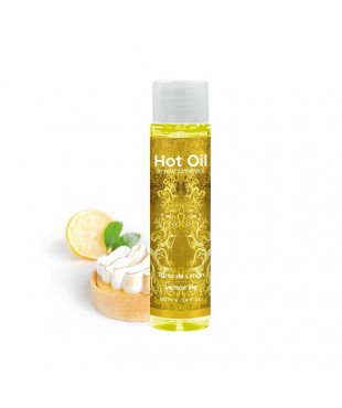 Hot Oil Aceite de Masaje Efecto Calor Tarta Limón 100 ml