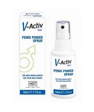 Hot V-Activ Penis Power Spray para el Pene 50 ml