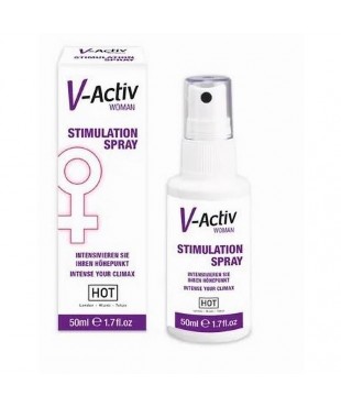 Hot V-Activ Stimulation Spray Estimulante Femenino 50 ml