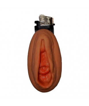Mechero en Forma de Vagina Mulato