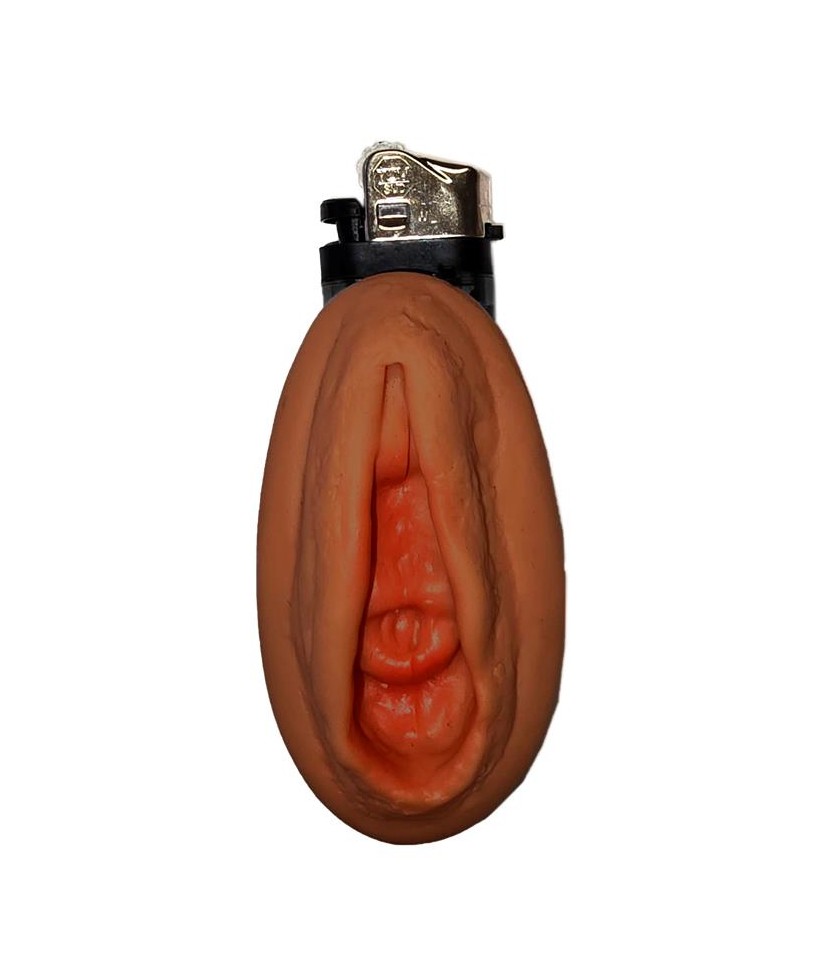 Mechero en Forma de Vagina Mulato