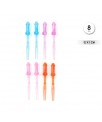 Pinchos Forma Pene Colores 8 unidades