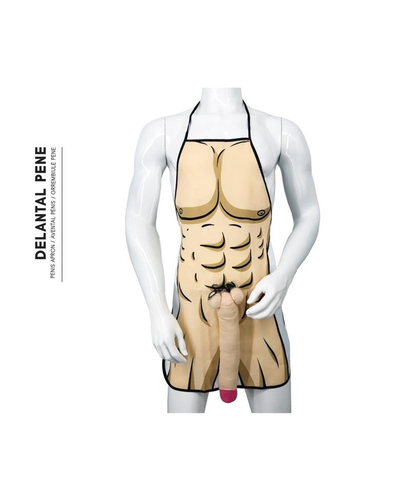 Delantal de Hombre Gran Pene Largo