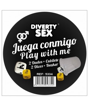 Cubilete de 2 Dados Hetero Posturas y Lugar