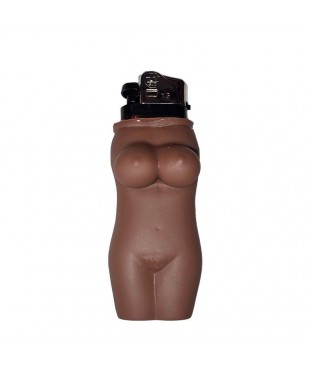 Mechero Forma de Cuerpo de Mujer Mulato