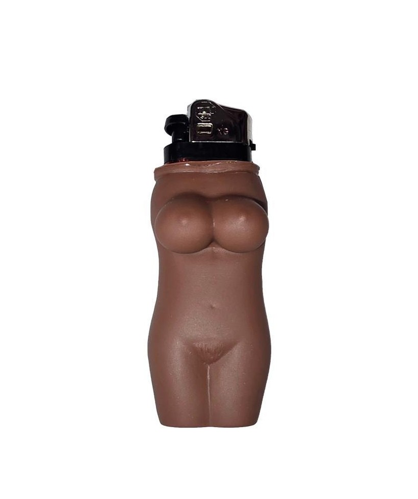Mechero Forma de Cuerpo de Mujer Mulato